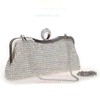 Silver Crystal/ Rhinestone Wedding Crystal/ Rhinestone Handbags #LDB03160001