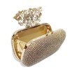 Silver Crystal/ Rhinestone Wedding Flower Handbags #LDB03160003