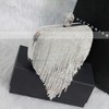 Silver Crystal/ Rhinestone Wedding Crystal/ Rhinestone Handbags #LDB03160004