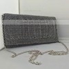 Gold Crystal/ Rhinestone Wedding Crystal/ Rhinestone Handbags #LDB03160014