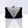 Black Silk Ceremony&Party Pearl Handbags #LDB03160023