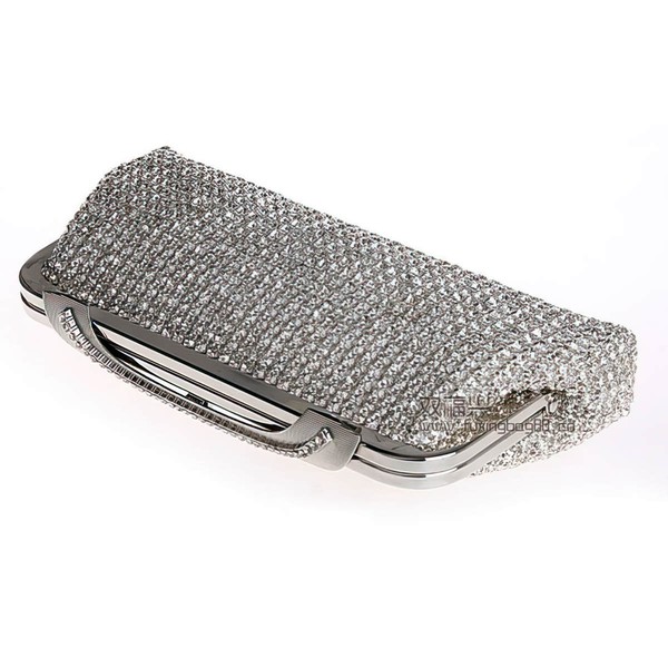 Black Crystal/ Rhinestone Wedding Crystal/ Rhinestone Handbags #LDB03160028