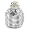 Silver Fabric Casual&Shopping Beading Handbags #LDB03160042