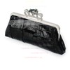 Black PU Casual&Shopping Crystal/ Rhinestone Handbags #LDB03160061