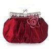 Black Silk Ceremony&Party Flower Handbags #LDB03160078