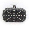 Black Silk Wedding Crystal/ Rhinestone Handbags #LDB03160081