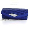 Black Silk Wedding Crystal/ Rhinestone Handbags #LDB03160095