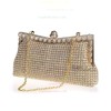 Gold Crystal/ Rhinestone Wedding Crystal/ Rhinestone Handbags #LDB03160172