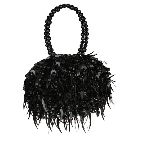 Black Pearl Ceremony & Party Pearl Handbags #LDB03160179