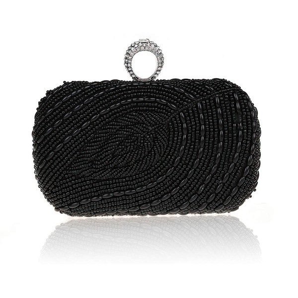 Black Pearl Wedding Pearl Handbags #LDB03160186