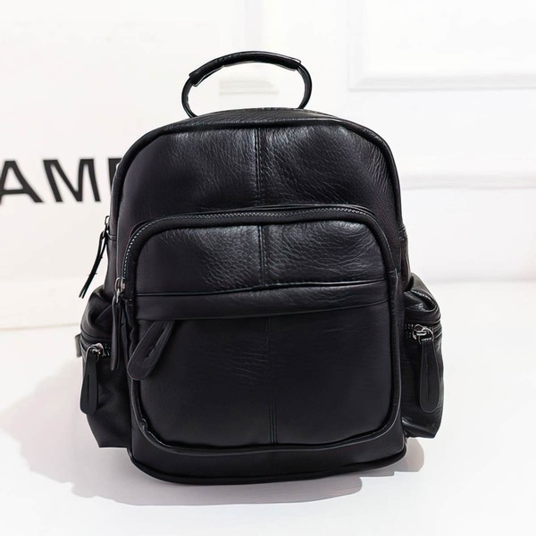 Black PU Casual & Shopping Handbags #LDB03160135