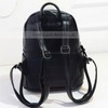 Black PU Casual & Shopping Rivet Handbags #LDB03160146