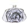 Black Silk Wedding Flower Handbags #LDB03160224