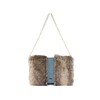 Brown Feather/Fur Wedding Feather/Fur Handbags #LDB03160229