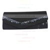 Black Silk Wedding Sequin Handbags #LDB03160232