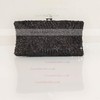 Black Silk Wedding Sequin Handbags #LDB03160239
