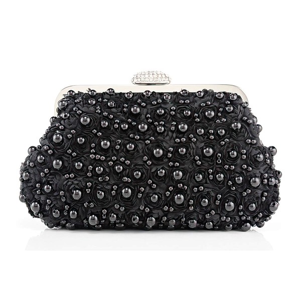 Black Pearl Wedding Pearl Handbags #LDB03160240