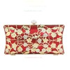 Red Metal Wedding Flower Handbags #LDB03160254