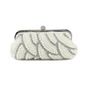 White Pearl Wedding Crystal/ Rhinestone Handbags #LDB03160258
