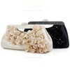 Black Silk Wedding Flower Handbags #LDB03160264