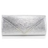 Silver PU Ceremony & Party Metal Handbags #LDB03160270