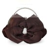 Black Silk Wedding Crystal/ Rhinestone Handbags #LDB03160273