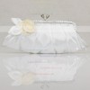 Black Silk Wedding Flower Handbags #LDB03160277