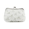 White Pearl Wedding Metal Handbags #LDB03160283