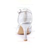 Women's Lace with Buckle Flower Spool Heel Pumps Sandals Peep Toe #LDB03030032