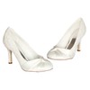 Women's Satin with Ruched Stiletto Heel Pumps Closed Toe #LDB03030046