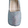 Women's Multi-color Suede Platform/Closed Toe/Pumps with Crystal #LDB03030201