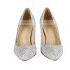 Women's Multi-color Suede Closed Toe/Pumps with Crystal #LDB03030210