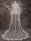 One-tier Ivory Cathedral Bridal Veils with Sequin #LDB03010066