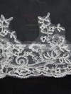 Four-tier White/Ivory Chapel Bridal Veils with Applique #LDB03010143
