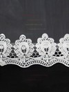 Four-tier White/Ivory Chapel Bridal Veils with Applique #LDB03010144