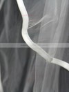 Four-tier White/Ivory Elbow Bridal Veils with Bone Binding #LDB03010153