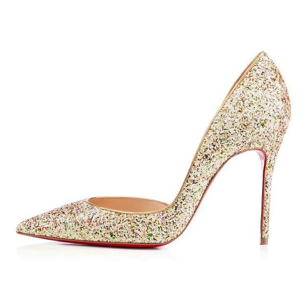 Women's Multi-color Sparkling Glitter Pumps with Sequin #LDB03030317