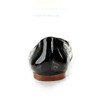 Women's Black Patent Leather Closed Toe with Rhinestone #LDB03030369