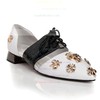 Women's  Real Leather Closed Toe with Lace-up #LDB03030449