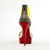 Women's  Patent Leather Pumps with Zipper #LDB03030492