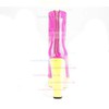 Women's Multi-color Patent Leather Pumps with Zipper/Split Joint #LDB03030531
