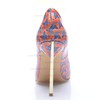 Women's Multi-color Leatherette Stiletto Heel Pumps #LDB03030688