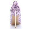 Women's Multi-color Leatherette Stiletto Heel Pumps #LDB03030689