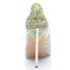 Women's Multi-color Leatherette Stiletto Heel Pumps #LDB03030690
