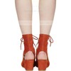 Women's Brown Suede Wedge Heel Sandals #LDB03030768