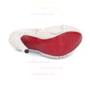 Women's White Patent Leather Stiletto Heel Pumps #LDB03030846