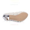 Women's White Patent Leather Stiletto Heel Pumps #LDB03030849