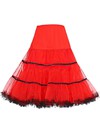 Tulle Netting A-Line Slip 4 Tiers Petticoats #LDB03130030