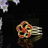 Red Alloy Hairpins #LDB03020254