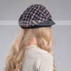 Black Wool Bowler/Cloche Hat #LDB03100026